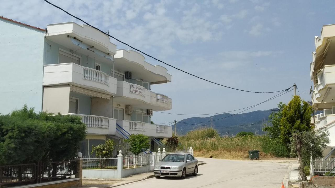 Sea And Sky Apartment Неа-Перамос Экстерьер фото